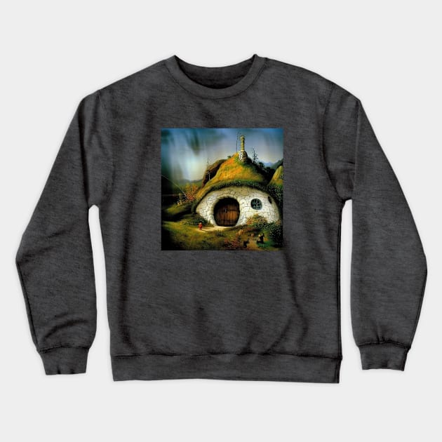 Rembrandt x The Shire Bag End Crewneck Sweatshirt by Grassroots Green